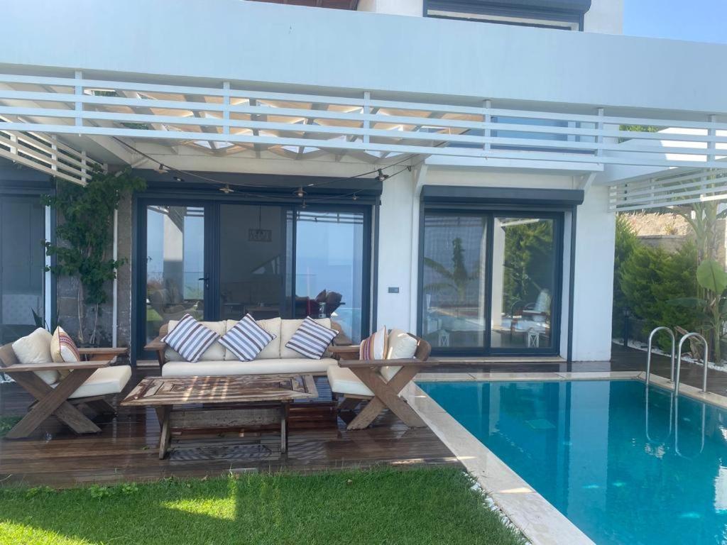 Villa Aleph-Kiralik Muestakil Havuzlu Luex Villa Bodrum Exteriér fotografie